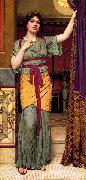 John William Godward A Pompeian Lady china oil painting reproduction